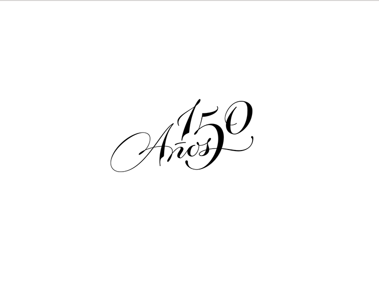 Logo-en-lettering.-150-Anos-por-Fabian-Sanguinetti